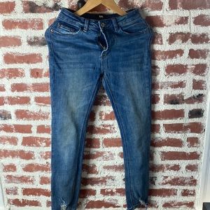 L&M black label. Women. High-rise. Straight. Size:0
